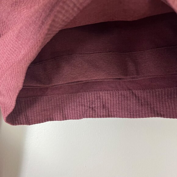 Lululemon Athletic Ebb To Street Long Sleeve Shirt Smoky Red Women’s Size 4 - Picture 7 of 9